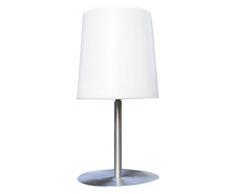 Gacoli Checkmate nÂ° 1 Lampe et chargeur, 23Â x 13Â x 3Â cm, blanc