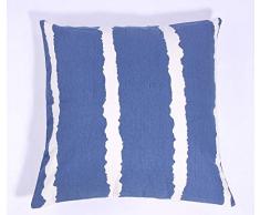 La Finesse - Housse de Coussin carrÃ©e dÃ©corative 50 x 50 cm pour la Maison en Coton pour Le Salon, Le canapÃ©, la Chambre Ã Coucher, Tissu colorÃ©, Taille Unique