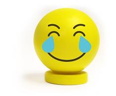 Luminaire Emoticon Illumi-Mate en plastique, Plastique Fer, bleu, 12.30 x 12.70 x 13 cm