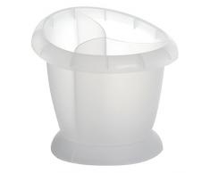 Excelsa Arc-en-Ciel Blanc-Ãgouttoir à Couverts - 14 Cm.