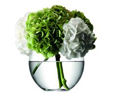 LSA International 22Â cm Fleur Vase Bouquet Rond, Transparent