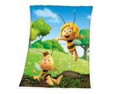 Herding Couverture Polaire Maya lAbeille, 130 x 160 cm, Polyester