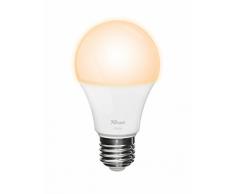 Trust Smart Ampoule connectÃ© - LumiÃ¨re flamme - E27 - 9W - LED Ã¡ IntensitÃ© Variable Intelligente - compatibles avec Philips Hue* - Zigbee [Classe Ã©nergÃ©tique A+]