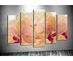 Bonamaison Peinture sur toile, multicolore, 100 x 60 cm, 5 unit - ConÃ§u et fabriquÃ© en Turquie