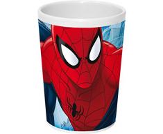 Joy Toy 747398 MÃ©lamine Tasse Spiderman 230 ML, Multicolore, 6 cm