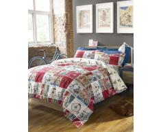 Hashbag Bedding Parure de lit avec Housse de Couette pour lit Simple 1 Personne Motif vÃ©los