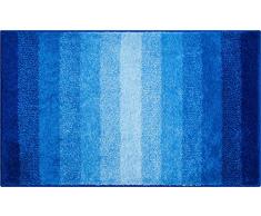 Grund Rialto Tapis de Bain, Polyacrylique Supersoft, Bleu, 80 x 150 cm