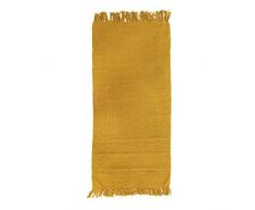 Thedecofactory 608130 Tapis Jaune 60X120 Coton Simply, 120 x 60 x 1,5 cm