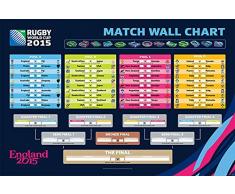 Empire Interactive Poster Motif Rugby Coupe du Monde Calendrier 2015 Bunt