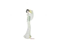 lachineuse Statuette Geisha Japonaise - Modèle Geisha à Léventail