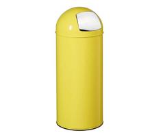 Poubelle Ã Trappe, 45 L, Jaune Soufre
