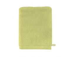 Essix - Gant de Toilette Aqua Coton Vert anis 16 x 21 cm