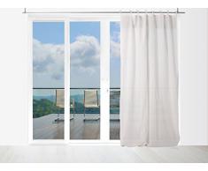 Soleil docre 035101 Panama Voilage avec Nouettes Coton Ecru 140 x 240 cm