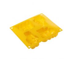 silikomart 26.006.61.0065 Moule en Silicone, Forme de Petits Jouets, Jaune, 3,5 x 16 x 19,5 cm