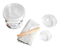 Rayher kit loisir creatif ÂÂ bÃ©ton crÃ©atif de 250 g avec accessoires ÂÂ kit dÃ©butant avec moule pour beton, seau & Cie. ÂÂ pour la rÃ©alisation de jolies coupelles dÃ©coratives ÂÂ gris clair