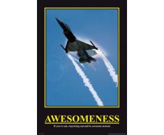 Empire 394903 Poster Awesomeness Modèle Jet 61 x 91,5 cm, sans cadre