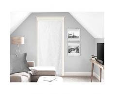 Soleil docre Natacha Voilage, Voile, Brise bise, Polyester, Blanc, 70 x 200 cm