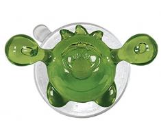 Kleine Wolke 5071657887 Crochets muraux Crazy Wild Willy en Vert, Plastique, 20x20x5 cm