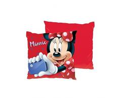 Disney Minnie Mouse Coussin 40 x 40 cm Fille, Multicolore, Unique