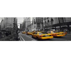 Empire Poster Fin Motif New York et Taxis Jaunes