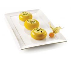 silikomart 26.265.13.0065 Moule en Silicone Mini Dot, Gris Clair, Ã¸70 H 30 MM