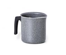 Bialetti Y0C5BO0140 Trudi R Pot à Lait Aluminium Gris 44 x 36 x 18,5 cm