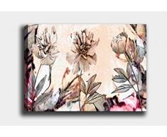 Bonamaison Peinture sur toile, multicolore, 40 x 60 cm - Conçu et fabriqué en Turquie