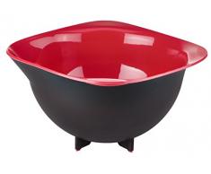 Tefal K2070414 Ingenio Bol De PrÃ©paration Design noir et rouge ustensile de cuisine sans bisphÃ©nol A