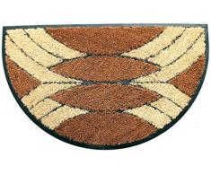 Coco&Coir® Paillasson en fibre de coco | 100 % Fibre de Coco Naturelle avec endos en PVC | Tapis Coco Premium | Paillasson très Absorbant | Tapis dEntrée, Exterieur et Intérieur