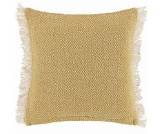 Madura Housse de Coussin Copenhagen, Coton, Jaune, 40 x 40 cm
