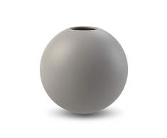 Cooee Design Ball Vase Céramique Gris 10 cm