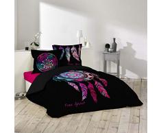 douceur dintérieur parure 3 pièces 200x200 cm porte bonheur