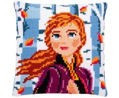 Vervaco Kit de broderie au point de croix pour coussin Motif Disney 40 x 40 cm