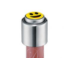 Cilio ci205343Â 4,40Â x 4,40Â x 4,40Â cm Smiley Face Vin Bouchon de Bouteille