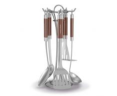 Morphy Richards Accents, 46825,Â Ensemble de 5 ustensiles de Cuisine en Acier Inoxydable, de, Acier Inoxydable, cuivrÃ©, 14.9 x 17.2 x 39 cm