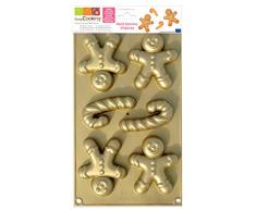 ScrapCooking 3140 Petit Homme dÃ©pices Moule Silicone Or 34,5 x 18 x 2,5 cm