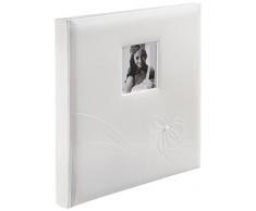 Zep KN323230 Album Photo Traditionnel 60 Pages 32x32 cm Collection Mariage Karen, Tissu, Blanc
