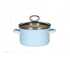 KRÃGER 31720PAB Cocotte Sylt 20 cm, Ãmail, Bleu