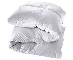 Manteuffel 804832 Comfort Couette dÃ©tÃ© lÃ©gÃ¨re, Blanc, 155 x 220 cm