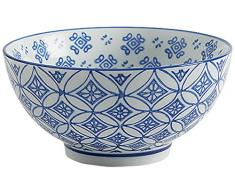 Fill 21315 FL.008 Service de 4 Bols en Porcelaine de la Collection Indaco - Indigo