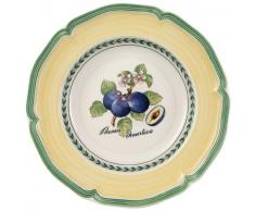 Villeroy & Boch French Garden Valence Assiette creuse, 23 cm, Porcelaine Premium, Blanc/Multicolore