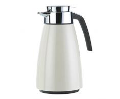 Emsa 513816 BELL Pichet isotherme, Aroma Diamond, Acier inoxydable, Fermeture Quick Tip,1,5 L, laqué beige