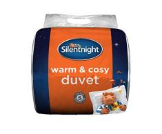 Silentnight Couette Tog Chaude et Confortable - Blanche, Blanc, Simple