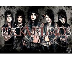 1art1 54446 Poster Black Veil Brides Set the World on Fire 91 x 61 cm