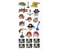 Artemio Stickers Relief PUFFIES - Pirates