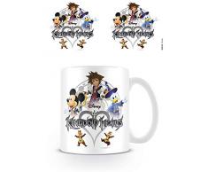 Disney Kingdom Hearts (Logo) Mug, Porcelaine, Multicolore, 11oz/315ml