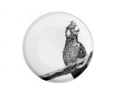 Maxwell Williams Marini Ferlazzo, noir/blanc, Porcelaine fine, 20 cm Plate