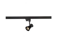SLV 152250Â DIABO (Spot), noir, GU10, max. 35Â W, avec 3p.-adapter, en aluminium, Noir,