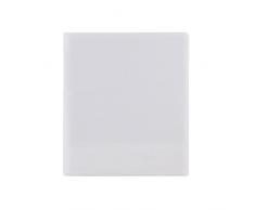 Essix - Housse de couette Triumph Line Satin de coton Blanc 220 x 240 cm