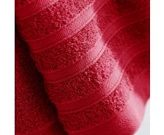 douceur dintérieur serviette invite 30x50 cm eponge vitamine rouge